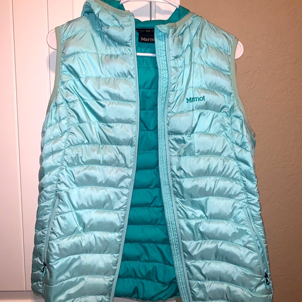 Marmot Down Hooded Puffer Vest